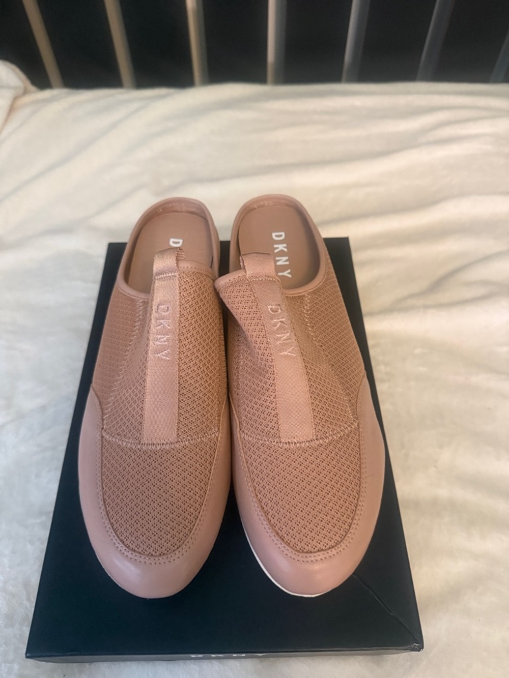 DKNY Women's Slip-On Sneakers in Dusty Rose
